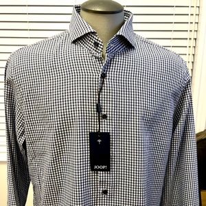 BNWT -JOOP! Slim fit spread collar shirt